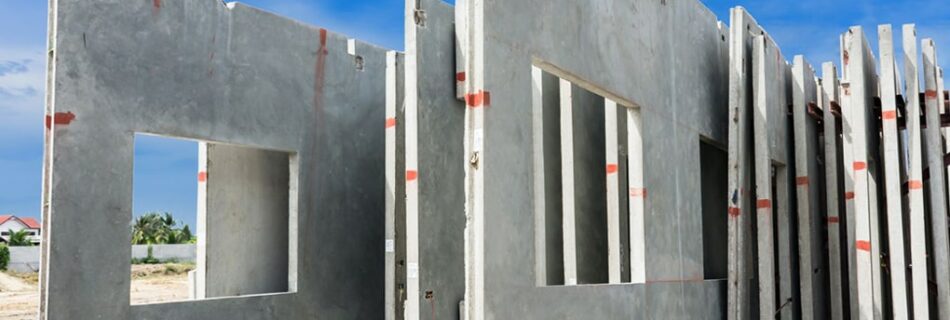Prefabricated house wall guide