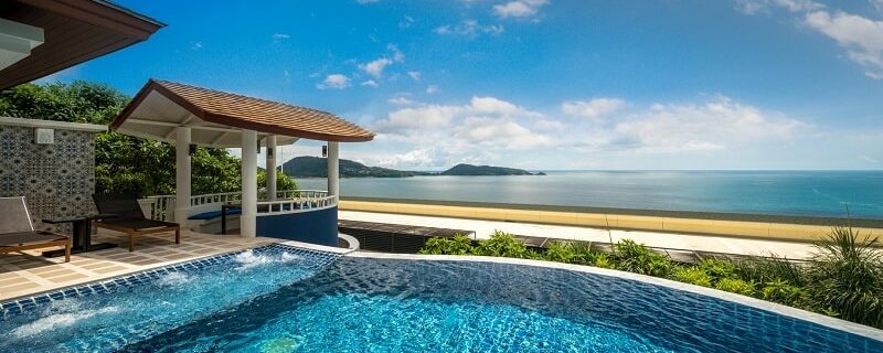 Review of accommodation in Phuket, next to the sea, can swim