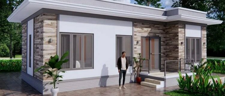 Presenting a modern 3 bedroom house