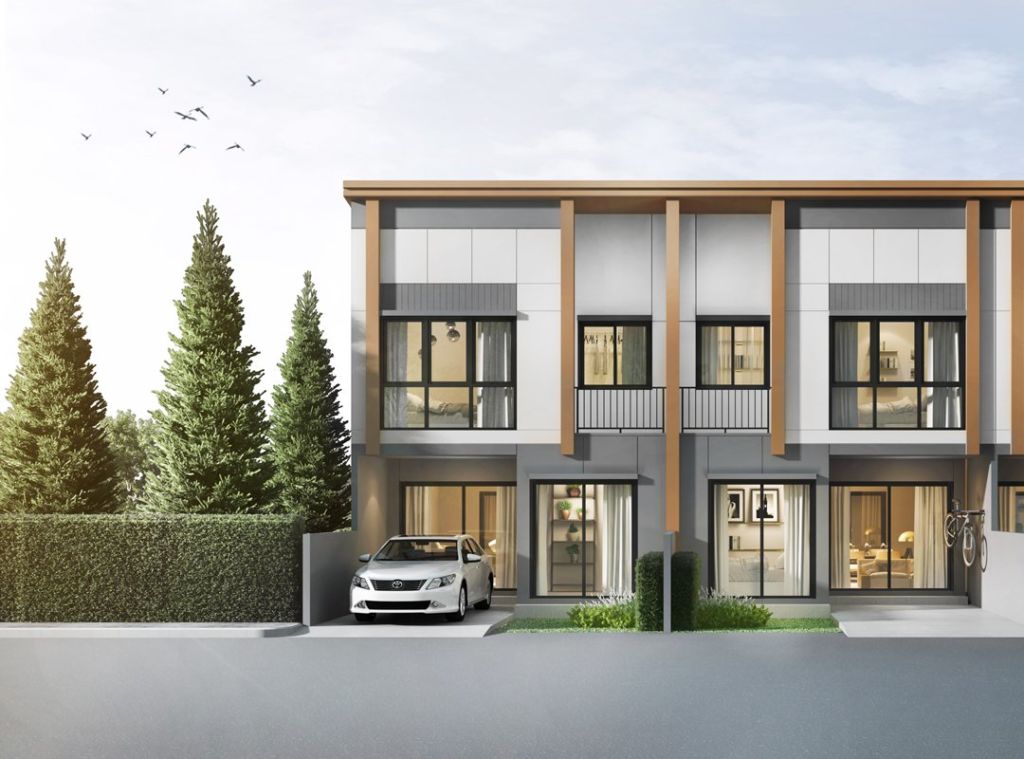 Presenting a 2-storey townhome project