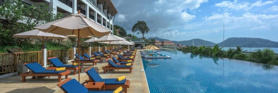 Andamantra resort and villa phuket, touch the Andaman Sea.