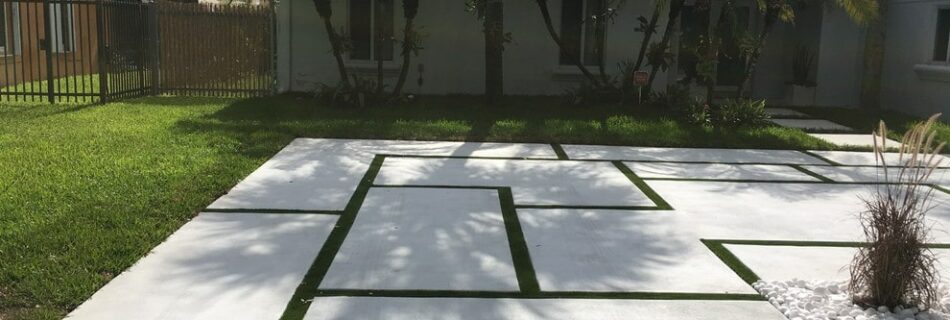 Getting Started Guide front yard landscaping cement floor