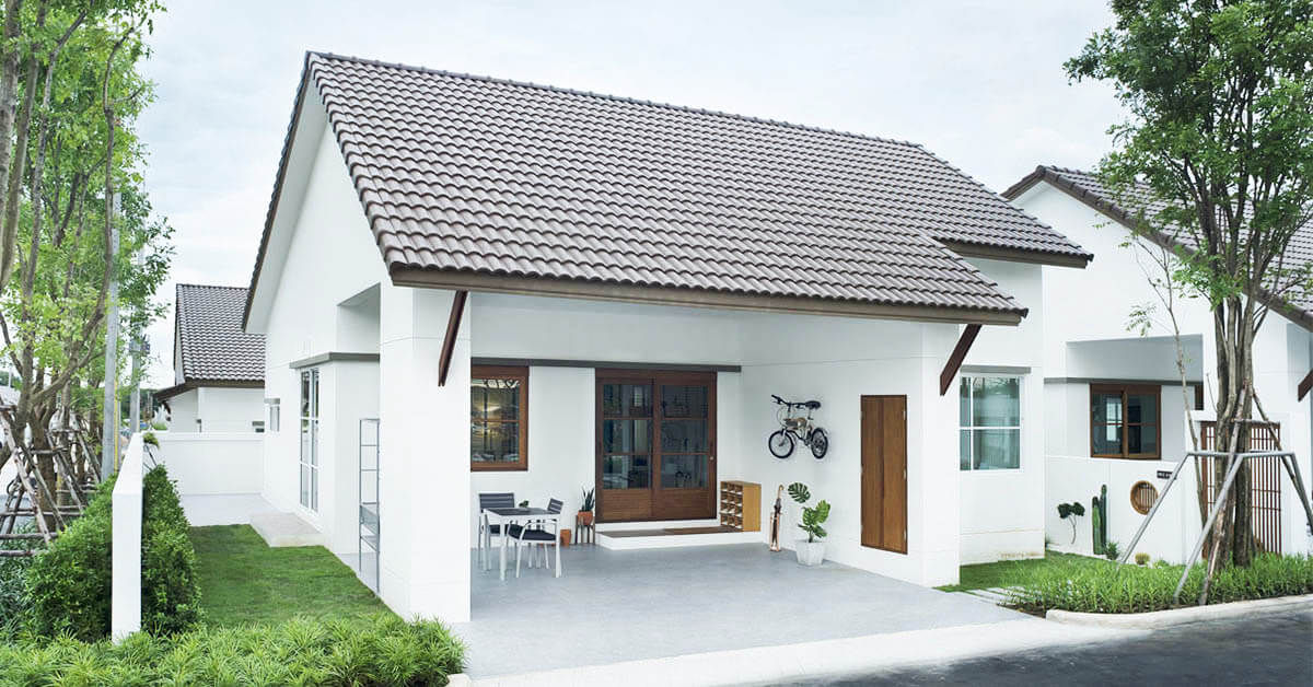 One-storey minimalist style house simple design